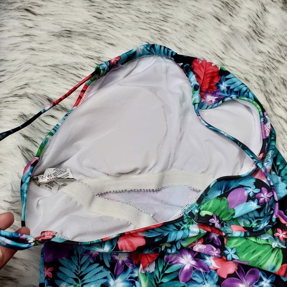 24th & Ocean Tankini Top Tropical Floral - Picture 6 of 8